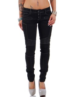 Cipo & Baxx Damen Jeans WD255A W28/L34