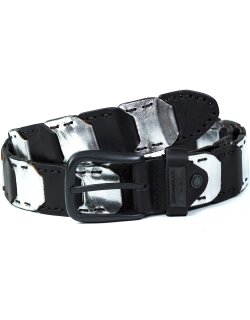 Cipo & Baxx Herren Gürtel CG104 Black 105cm x 4,5cm
