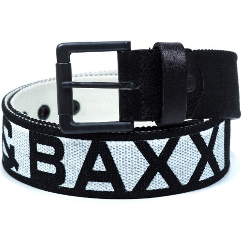 Cipo & Baxx Herren Gürtel C-2133 Black 100cm x 4,3cm
