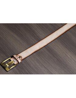 Cipo & Baxx Herren Gürtel CG106 Brown 85cm x 4,7cm