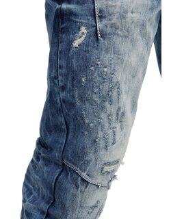 Cipo & Baxx regular fit Jeans Herren Stonewashed CD104 Blue W28/L30