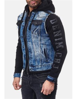 Cipo & Baxx regular fit Jacke Herren Denim CJ154 Blue L