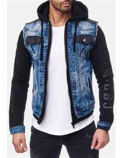 Cipo & Baxx regular fit Jacke Herren Denim CJ154 Blue L