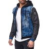Cipo & Baxx Regular Fit Jacke Herren Stonewashed C1290 Blue L