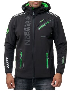 Geographical Norway Regular Fit Jacke Herren Ohne Waschung  Royaute Men Black M