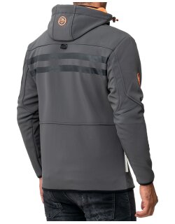 Geographical Norway Regular Fit Jacke Herren Ohne Waschung  Royaute Men Dark Grey M