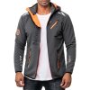 Geographical Norway Regular Fit Jacke Herren Ohne Waschung  Royaute Men Dark Grey M