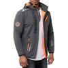 Geographical Norway Regular Fit Jacke Herren Ohne Waschung  Royaute Men Dark Grey M