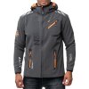 Geographical Norway Regular Fit Jacke Herren Ohne Waschung  Royaute Men Dark Grey M