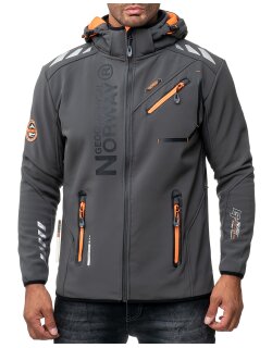 Geographical Norway Regular Fit Jacke Herren Ohne Waschung  Royaute Men Dark Grey XXL