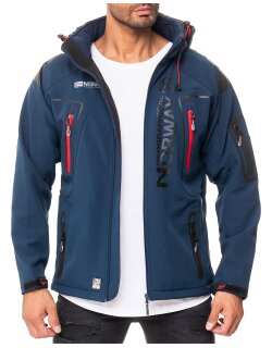 Geographical Norway Regular Fit Softshelljacke Ohne Waschung  Techno Men