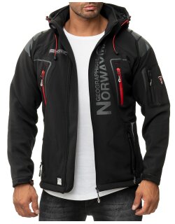 Geographical Norway Regular Fit Softshelljacke Ohne...