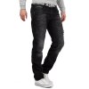 Cipo & Baxx regular fit Jeans Herren Stonewashed CD104 Black W40/L36