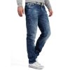 Cipo & Baxx Herren regular fit Hose Stonewashed BA-CD319Y Blue W32/L32