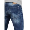 Cipo & Baxx Herren regular fit Hose Stonewashed BA-CD319Y Blue W30/L34