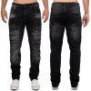 Cipo & Baxx Regular Fit Hose Herren Stonewashed   - CD491