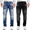 Cipo & Baxx Regular Fit Hose Herren Stonewashed   - CD491