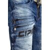 Cipo & Baxx regular fit Jeans Herren Stonewashed CD491 Blue W38/L32