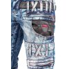 Cipo & Baxx regular fit Jeans Herren Stonewashed CD482 Blue W33/L34
