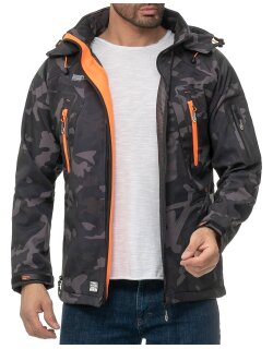 Geographical Norway Regular Fit Softshelljacke Ohne...