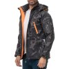 Geographical Norway Regular Fit Softshelljacke Ohne Waschung  Techno Men Black-Orange S