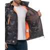 Geographical Norway Regular Fit Softshelljacke Ohne Waschung  Techno Men Black-Orange S