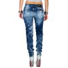 Cipo & Baxx slim fit Jeans Damen Stonewashed WD361