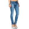 Cipo & Baxx Slim Fit Jeans Damen Stonewashed WD344 Blue W29/L34
