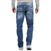 Cipo & Baxx Regular Fit Jeans Herren Stonewashed C1127 Blue W29/L30