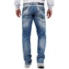 Cipo & Baxx Regular Fit Jeans Herren Stonewashed C1150 Blue W40/L34