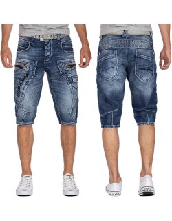 Cipo & Baxx regular fit Shorts Herren Stonewashed CK101
