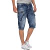 Cipo & Baxx regular fit Shorts Herren Stonewashed CK101 Blue W30
