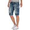 Cipo & Baxx Regular Fit Shorts Herren Stonewashed  CK189 Blue W31