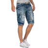 Cipo & Baxx Regular Fit Shorts Herren Stonewashed  CK189 Blue W31