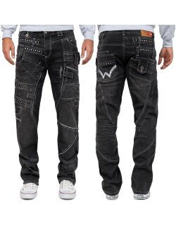 Kosmo Lupo Herren Jeans KM001