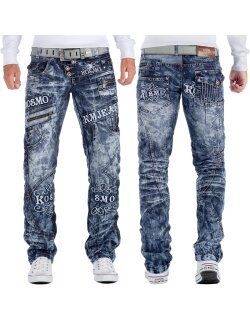 Kosmo Lupo Regular Fit Jeans Stonewashed  KM051
