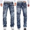Kosmo Lupo Regular Fit Jeans Stonewashed  KM051