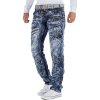 Kosmo Lupo Regular Fit Jeans Stonewashed  KM051 Blue W34/L34