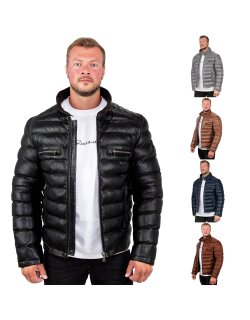 Reichstadt Herren Bomber Echtleder Jacke RS016