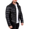 Reichstadt Regular Fit Jacke Herren Echtleder 19RS016 Black L