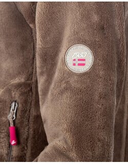 Geographical Norway Regular Fit Jacke Damen Ohne Waschung  Upaline Taupe S