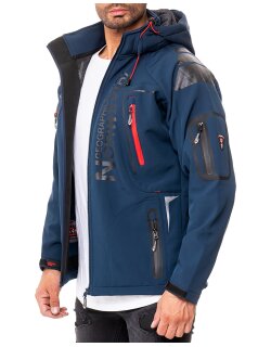 Geographical Norway Regular Fit Softshelljacke Ohne Waschung  Techno Men Navy S