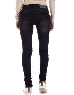 Cipo & Baxx Slim Fit Jeans Damen Stonewashed  19CB05 Black W29/L34