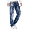 Cipo & Baxx regular fit Jeans Herren Stonewashed CD563 Blue W40/L32