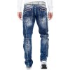 Cipo & Baxx regular fit Jeans Herren Stonewashed CD563 Blue W42/L32