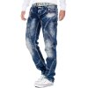 Cipo & Baxx regular fit Jeans Herren Stonewashed CD563 Blue W30/L34
