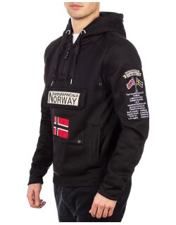 Geographical Norway Regular Fit Hoodie Herren Gymclass Men Black M