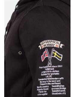 Geographical Norway Regular Fit Hoodie Herren Gymclass Men Black M