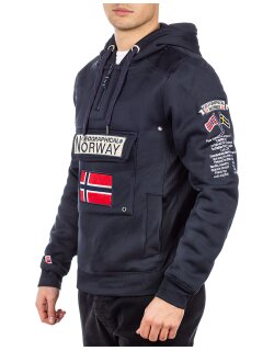 Geographical Norway Regular Fit Hoodie Herren Gymclass Men Navy M