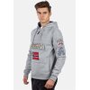 Geographical Norway Regular Fit Hoodie Herren Gymclass Men Blended Grey M